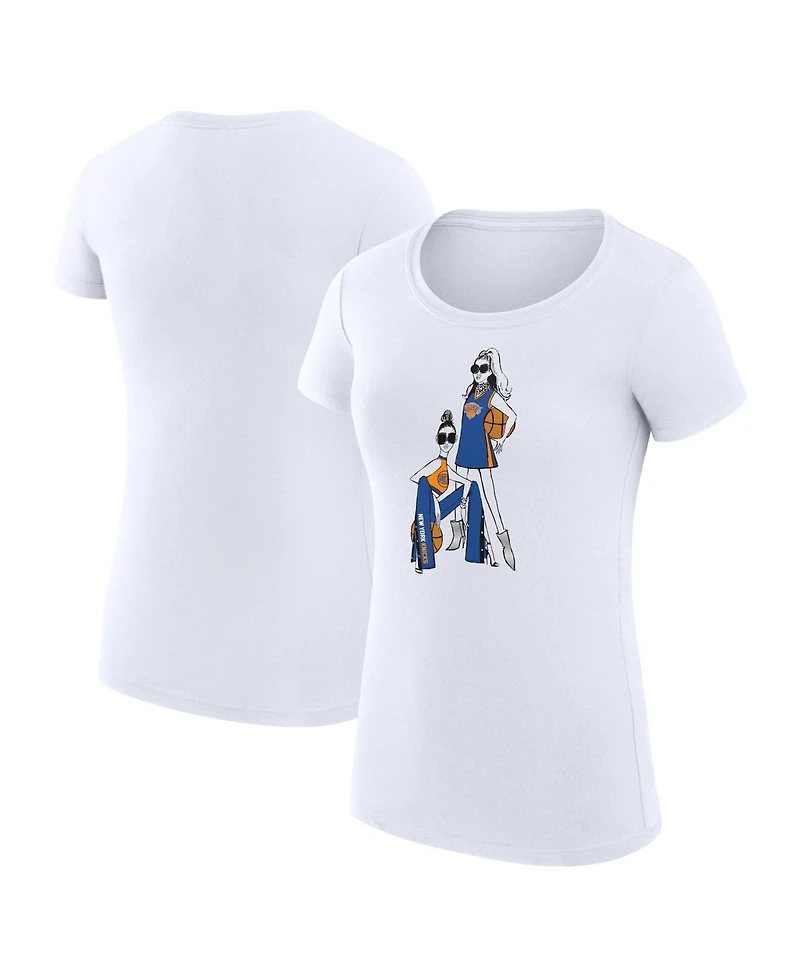 G-iii 4Her by Carl Banks Women's New York Knicks Super-Slim Fit T-Shirt
