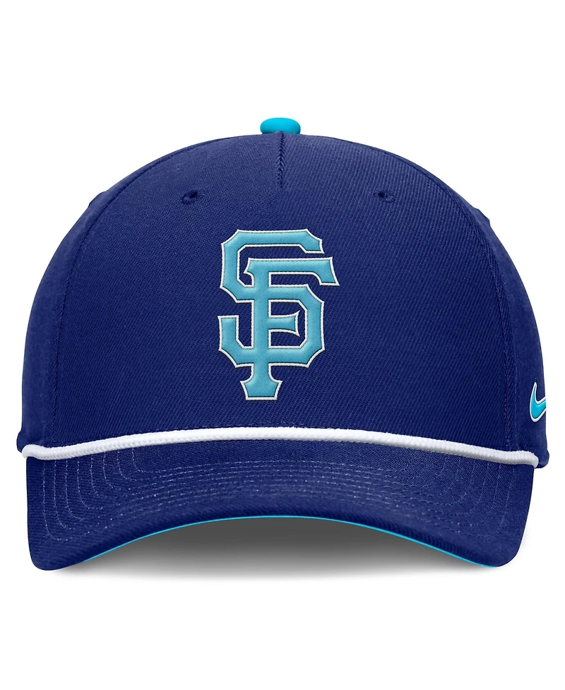 Nike Men's Royal San Francisco Giants Rise Adjustable Hat