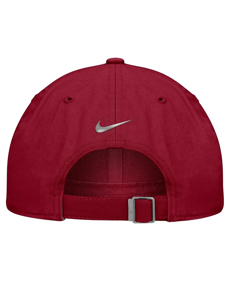 Nike Men's Crimson Washington State Cougars Club Adjustable Hat