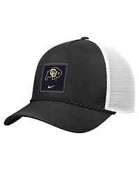 Nike Men's Black Colorado Buffaloes 2026 On-Field Rope Adjustable Trucker Hat