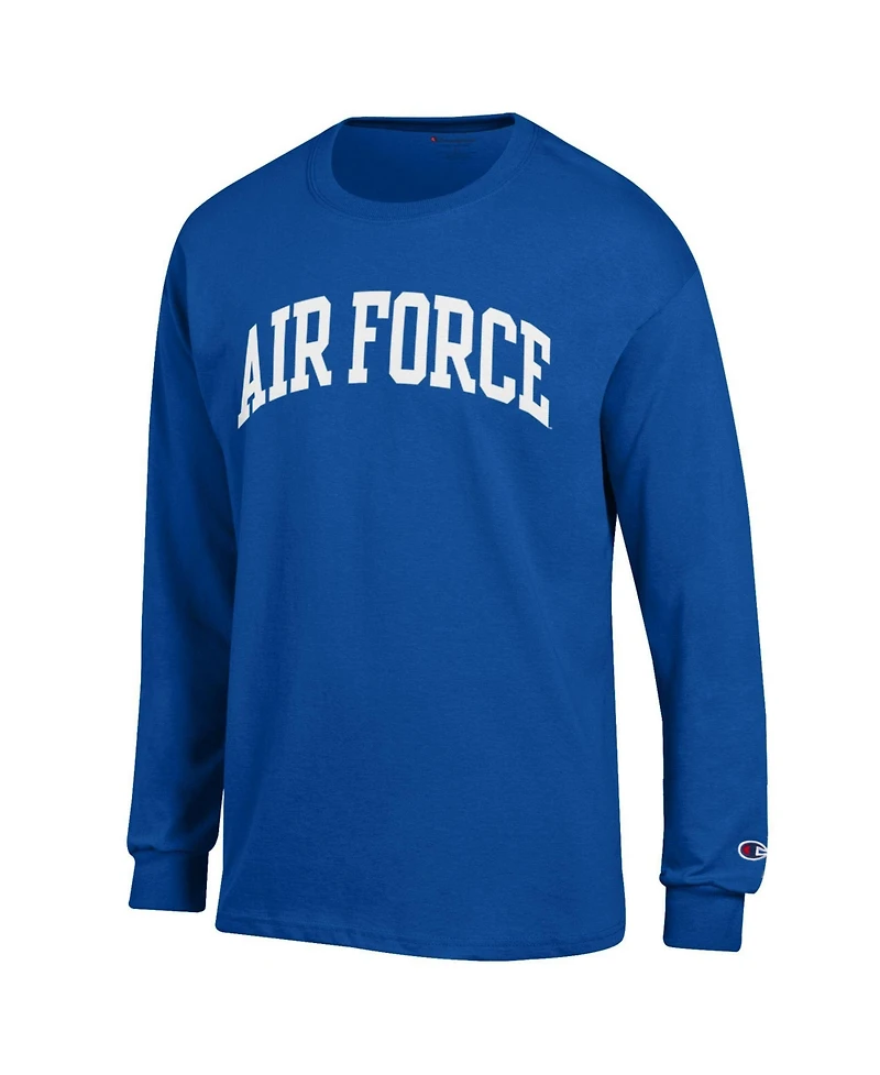 Champion Men's Royal Air Force Falcons Basic Arch Long sleeves T-Shirt