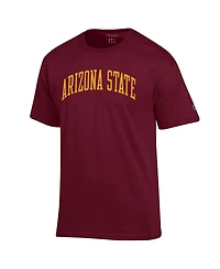 Champion Men's Maroon Arizona State Sun Devils Basic Arch T-Shirt