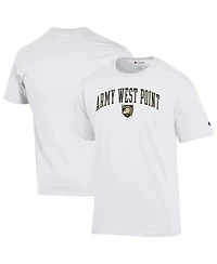 Champion Men's Champion White Army Black Knights Arch Over Logo T-Shirt