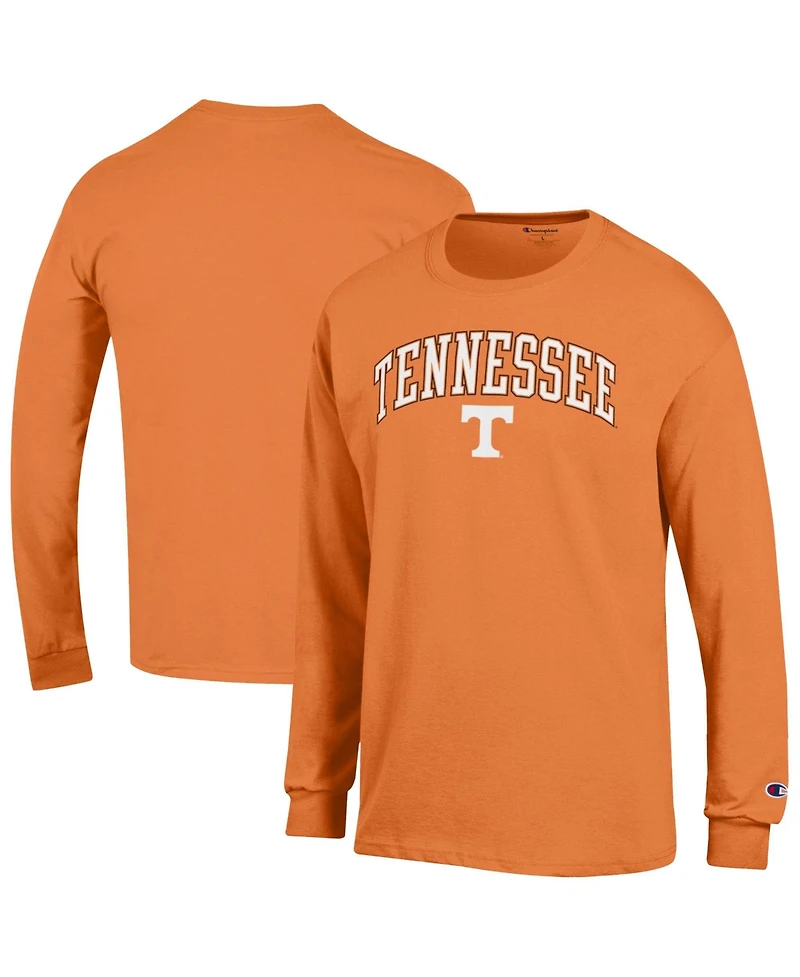 Champion Men's Champion Tennessee Orange Volunteers Arch Over Logo Long sleeves T-Shirt
