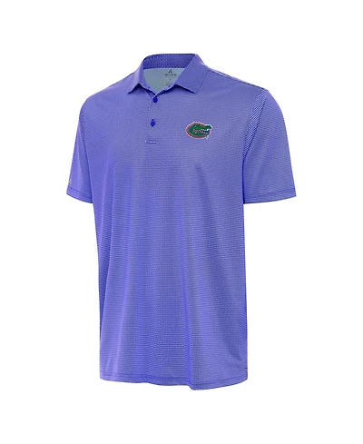 Antigua Men's Royal/White Florida Gators Rings Polo Shirt