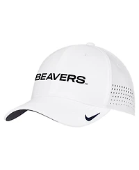 Nike Men's White Oregon State Beavers 2026 On-Field AeroBill SwooshFlex Dri-fit Hat