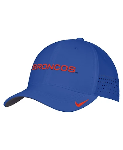 Nike Men's Royal Boise State Broncos 2026 On-Field AeroBill SwooshFlex Dri-fit Hat