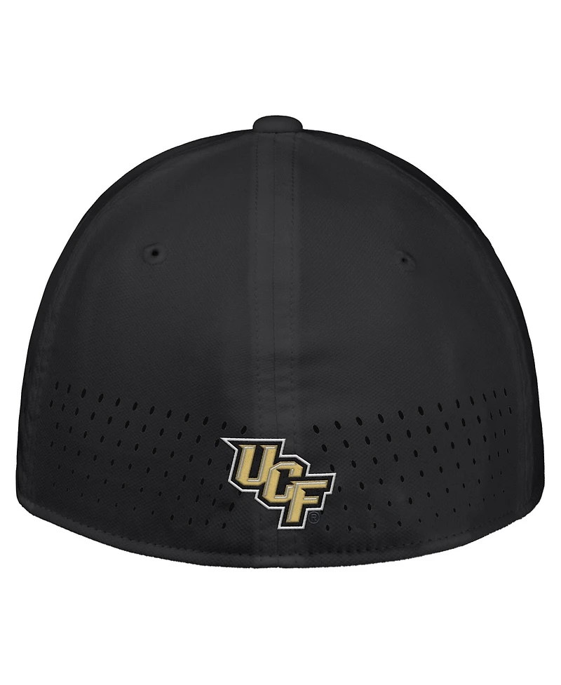 Nike Men's Black Ucf Knights 2026 On-Field AeroBill SwooshFlex Dri-fit Hat