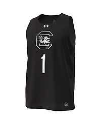 Under Armour Women's Black South Carolina Gamecocks 1 Replica Basketball Jersey