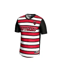 Gameday Greats Big Boys and Girls 1 Black Rutgers Scarlet Knights Lightweight Soccer Fashion Jersey