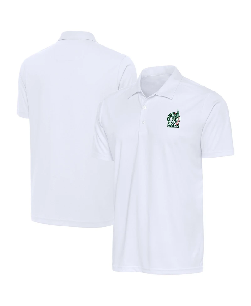 Antigua Men's White Mexico National Team Statement Polo Shirt