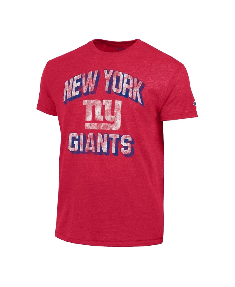 Champion Men's New York Giants Ultimate Tri-Blend T-Shirt