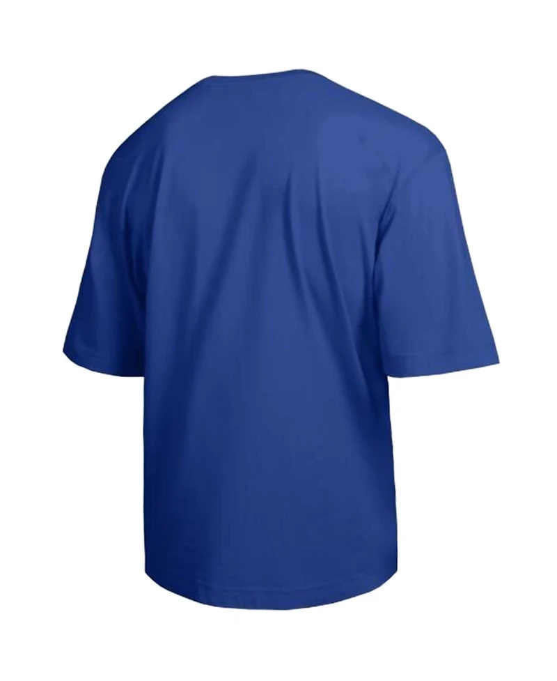 Champion Men's Royal Chicago Cubs All Star Chenille Wordmark T-Shirt