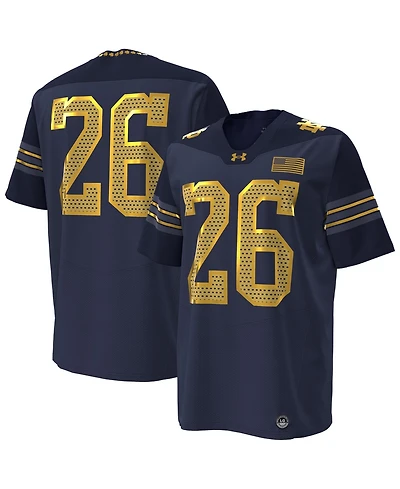 Under Armour Men's 26 Navy Notre Dame Fighting Irish 2026 Shamrock Series Replica Football Jersey