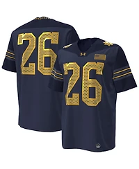 Under Armour Men's 26 Navy Notre Dame Fighting Irish 2026 Shamrock Series Replica Football Jersey