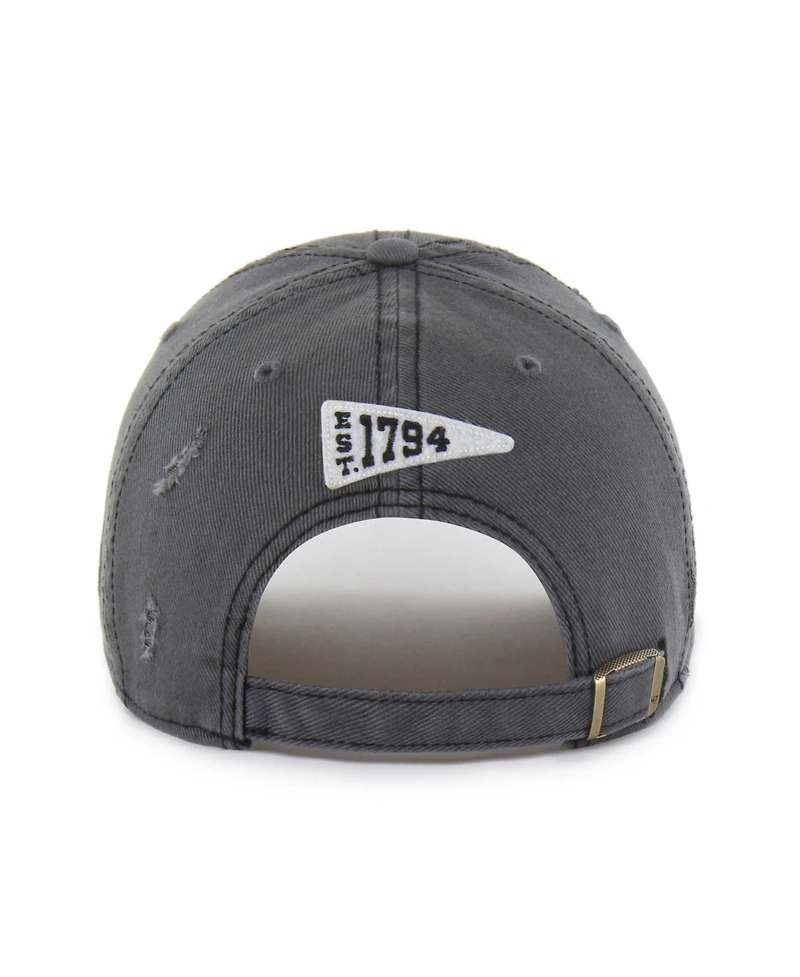 '47 Brand Men's and Women's Charcoal Tennessee Volunteers Well-Worn Seymore Clean Up Adjustable Hat