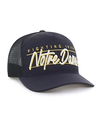 '47 Brand Men's and Women's Navy Notre Dame Fighting Irish Brrr Condor Mesh Hitch Adjustable Hat