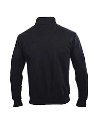 Champion Men's Black Tennessee Volunteers Powerblend Quarter-Zip Pullover Sweatshirt