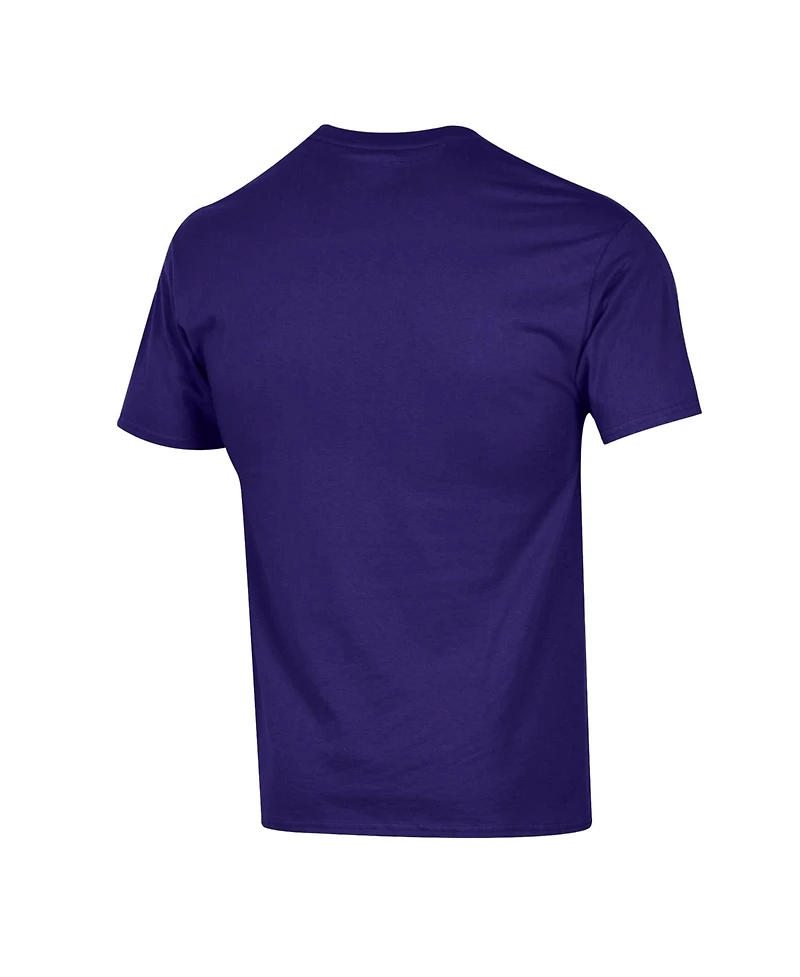 Champion Men's Purple Lsu Tigers Team Zoom T-Shirt