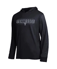 Champion Men's Black Tennessee Volunteers Gradient All-Star Long sleeves Hooded T-Shirt