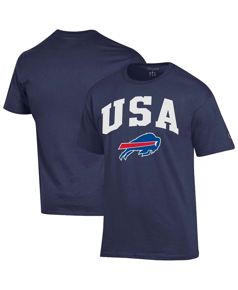 Champion Men's Navy Buffalo Bills Americana T-Shirt