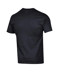Champion Men's Black San Antonio Spurs Jersey Cotton T-Shirt