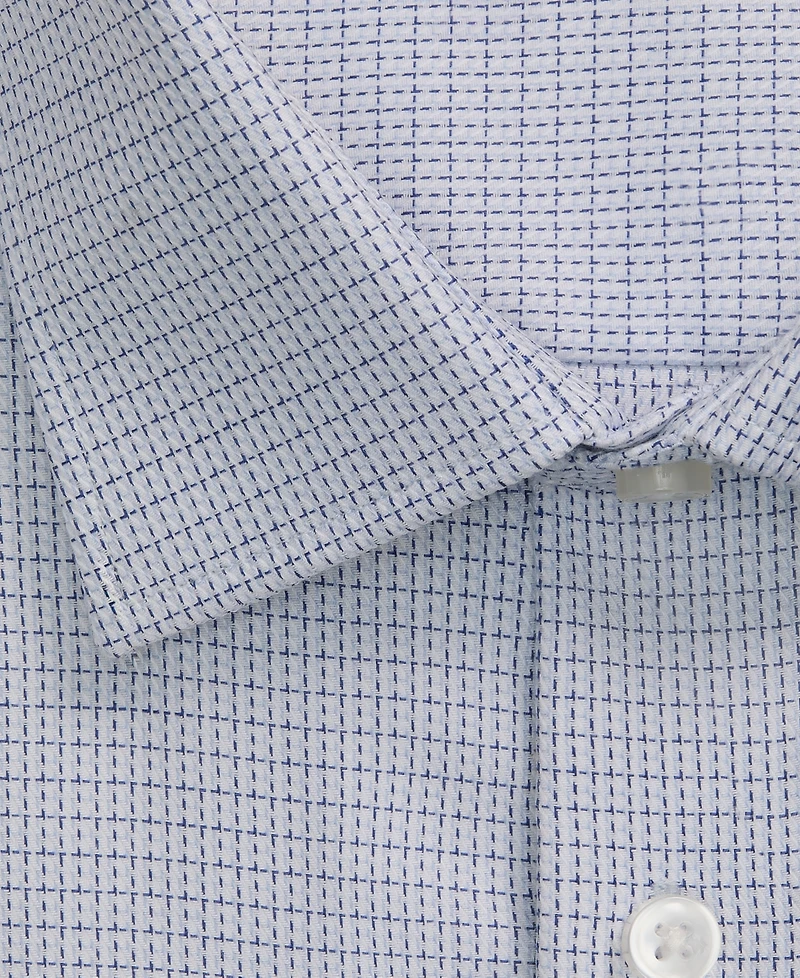 Calvin Klein Men's Cotton Stretch Slim-Fit Dress Shirt
