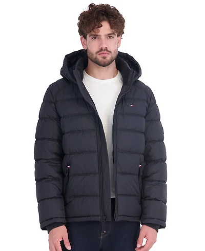 Tommy Hilfiger Men's Hooded Puffer Jacket