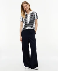 Tommy Hilfiger Women's Script Logo Polo T-Shirt