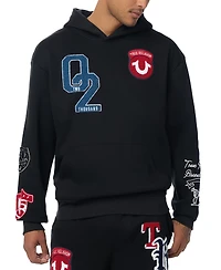 True Religion Men's Logo Patch Hoodie