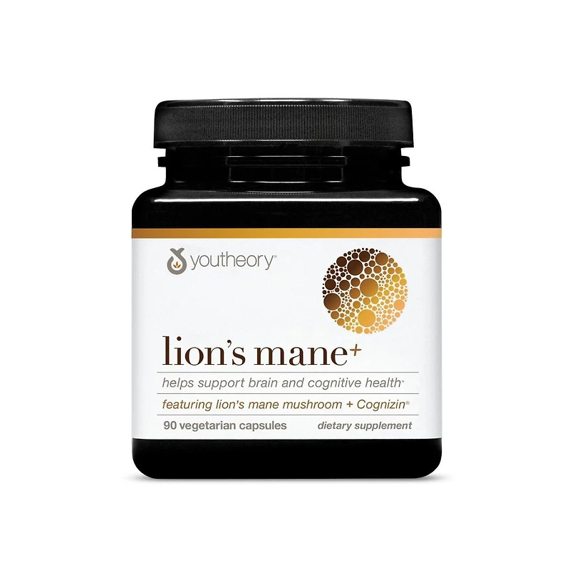 Youtheory Lion's Mane Plus Capsule 90 vegetarian capsules