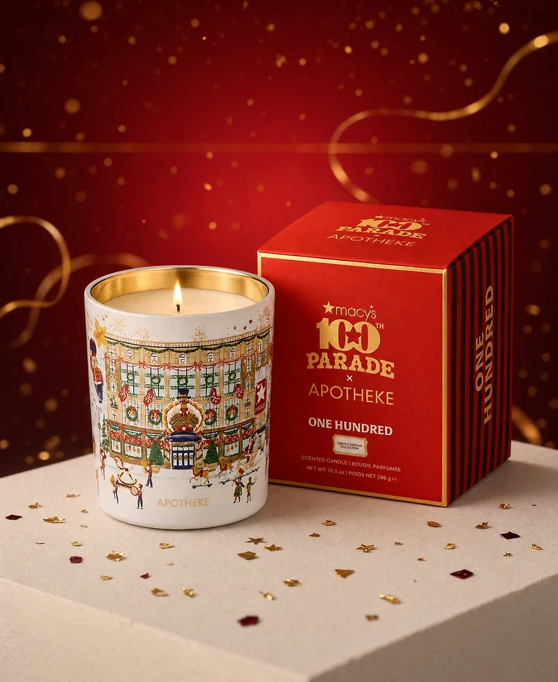 Apotheke 100th Thanksgiving Day 10.5 oz. Parade Candle, Macys Exclusive
