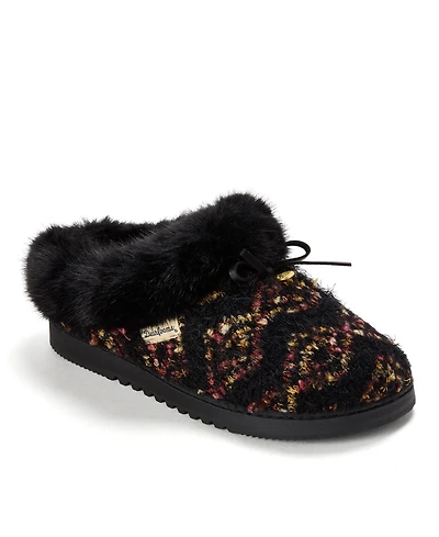 Dearfoams Women's Daphne Knit Clog Slippers