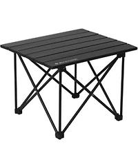 Mountaintop Camping Table Ultralight Aluminum Camp Table Folding Compact Beach Table for Camping Hiking Backpacking Outdoor Picnic
