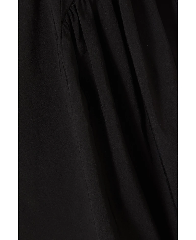 Quiz Plus Square Neck Drop Waist Mini Dress