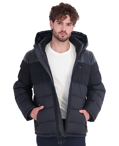Tommy Hilfiger Men's Hooded Puffer Jacket