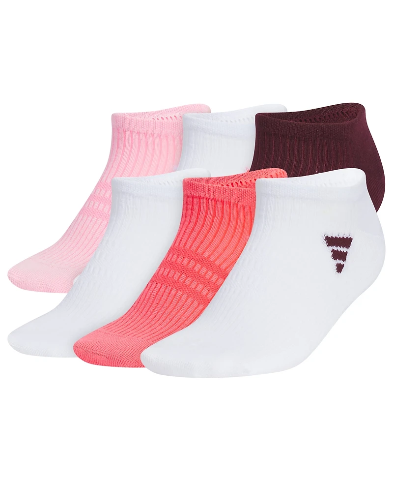 adidas Women's Superlite 3.0 No Show Athletic Socks, 6-Pack