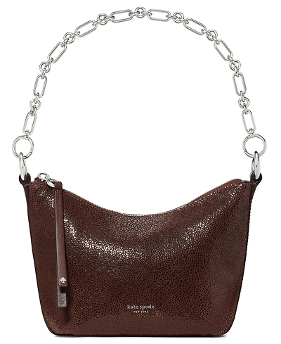 kate spade new york Halo Dot Suede Small Chain Shoulder Handbag