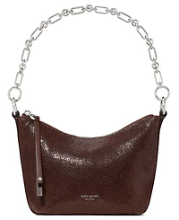 kate spade new york Halo Dot Suede Small Chain Shoulder Handbag