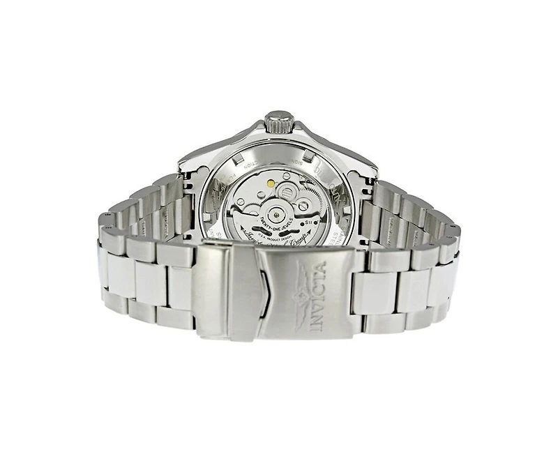 Invicta Signature 7042 Men's 40mm Automatic Watch - Blue Dial, Stainless Steel Bracelet