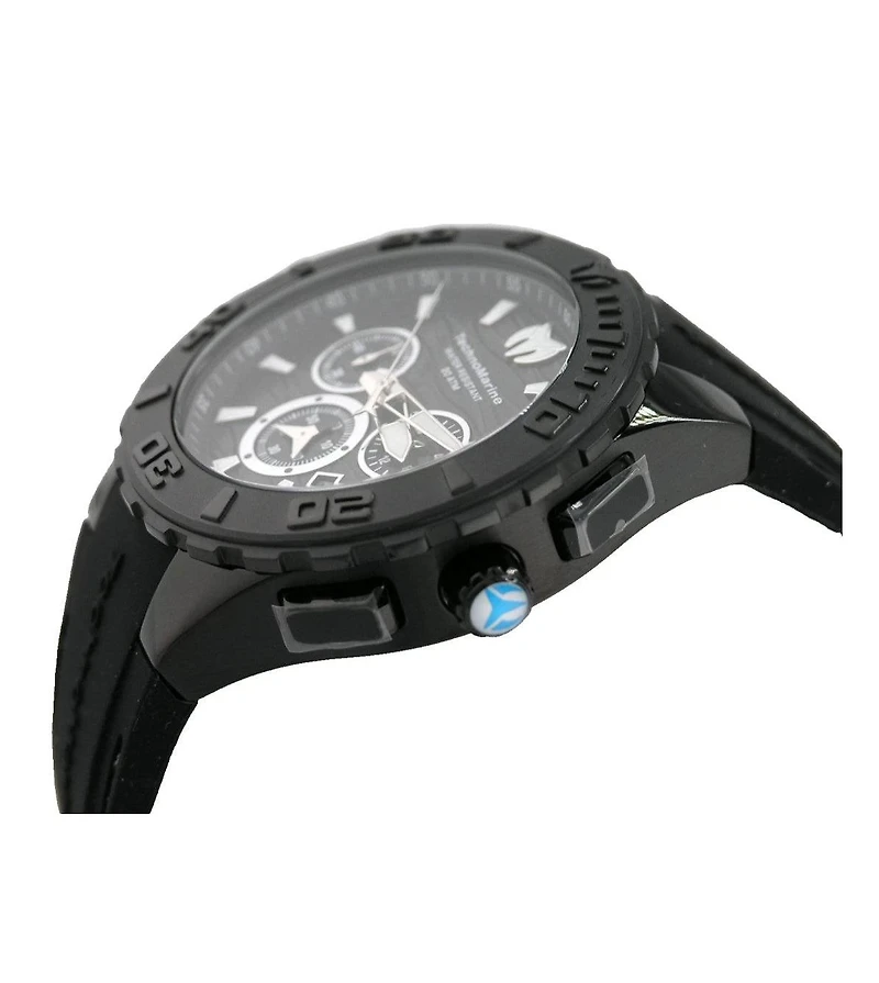 TechnoMarine Cruise Tm-115081 Men's 44mm Quartz Chronograph Watch - Silicone Strap