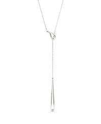 Swarovski Sterling Silver-Plated White Crystals Necklace