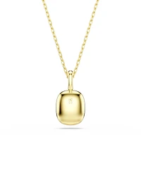 Swarovski Gold-Tone Plated White Crystals Necklace