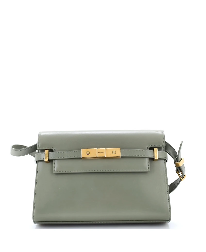 Pre-Owned Saint Laurent Small Manhattan Shoulder Bag Leather