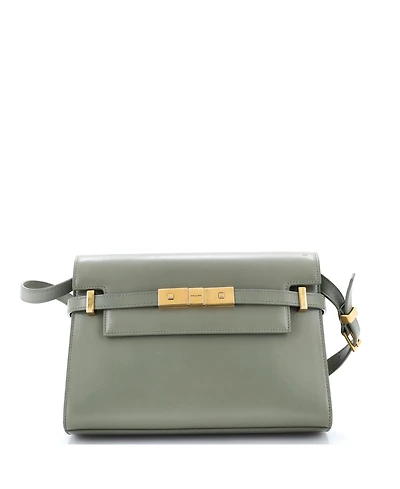 Pre-Owned Saint Laurent Small Manhattan Shoulder Bag Leather