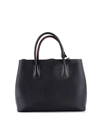 Pre-Owned Prada Medium Cuir Double Tote Saffiano Leather