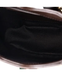 Pre-Owned Gucci Mini Bucket Bag Gg Canvas with Leather