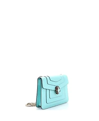 Pre-Owned Bvlgari Small Serpenti Forever Square Shoulder Bag Leather
