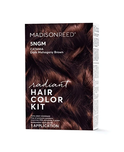 Madison Reed 8-Piece Catania Dark Mahogany Brown Radiant Hair Color Kit