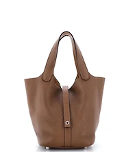 Pre-Owned Hermes Pm Eclat Picotin Lock Bag Clemence with Swift